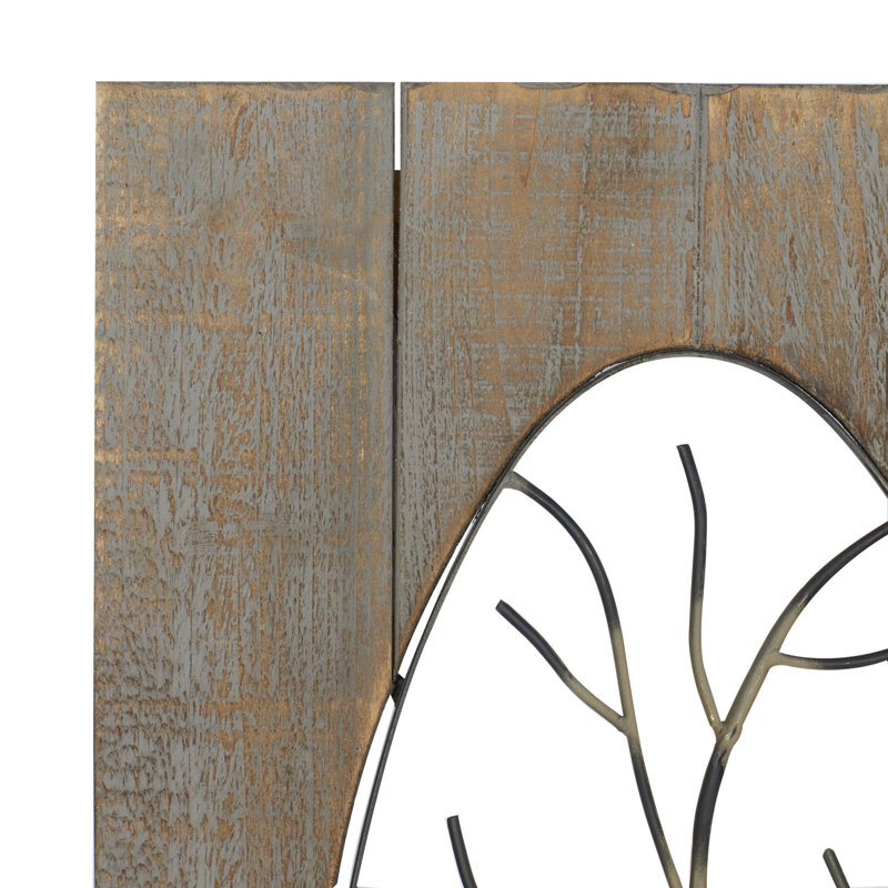 Gracie Oaks 2 Piece Metal Wall Decor Set & Reviews Wayfair